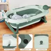 Faltbare Babybadewanne mit Ständer, XL Baby Badewanne Produktbild-Vorschau 6