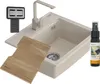 Granitan - Lavello in granito - Lavello da cucina - 56x50 Anteprima dell’immagine prodotto 1