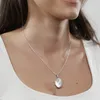 trendor 75772 Damen-Kette mit Flügel-Medaillon Silber 925 6 Produktbild-Vorschau