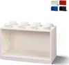 Stapelbarer LEGO Brick Regalbehälter mit 8 Noppen - Weiß Produktbild-Vorschau 12