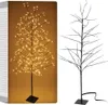 A product image showing a decorative LED tree with lights on the left and a bare tree on the right, against a brown and white background. Náhled obrázku produktu