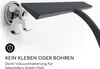 GÜTEWERK Duschabzieher Set mit Halterung - schwarz 28 cm Produktbild-Vorschau 4