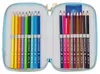 Astuccio Triplio Per Scuola, Con Tre Scomparti E Accessori Anteprima dell’immagine prodotto 5