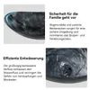 Puluomis Waschbecken Glas Aufsatzwaschbecken Waschschale Produktbild-Vorschau 6