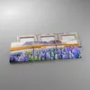 Bild auf Leinwand - Leinwandbild - Berge Wiese Blumen - Produktbild-Vorschau 2