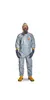Schutzoverall Gr.XL grau Tychem F , Kat. III, Typ 3, 4, 5, Produktbild-Vorschau 10