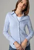 MORE & MORE Striped BILLA Blouse 2320 classic str 36 Produktbild-Vorschau 7