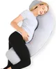 Momcozy coussin de grossesse en forme de J Voir les images du produit 2