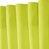 A close-up view of several folded green curtains. Produktbild-Vorschau
