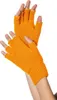 Fingerlose Stoffhandschuhe orange Produktbild-Vorschau 4