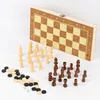 3-in-1 Holz Brettspiel Set – Schach, Dame und Backgammon – Produktbild-Vorschau 8