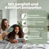 Komfort Haarbürste Creme – Ergonomische Entwirrbürste für Produktbild-Vorschau 9