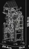 Mould King 10159 Cyberpunk orologio con motore 3181pcs Anteprima dell’immagine prodotto 10