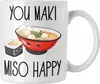 Trendation - Sushi Liebhaber Tasse Geschenk You Maki Miso Produktbild-Vorschau 1