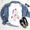 Mr. & Mrs. Panda Größe L T-Shirt Einhorn Vegan - Weiß - Produktbild-Vorschau 2