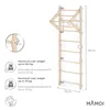 MAMOI® Klettergerüst Indoor, Sprossenwand für kinderzimmer, Produktbild-Vorschau 3