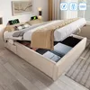 Flieks Polsterbett 160x200cm ohne Kopfteil, Doppelbett Produktbild-Vorschau 1