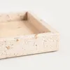 HOMLA MARMURI dekoratives Tablett aus beigem Marmor 25x15x3 Produktbild-Vorschau 3