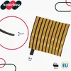 KOTARBAU® Guarnizione Camino Fibra di Vetro 10 x 2 mm Nero Anteprima dell’immagine prodotto 3