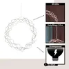 Eglo LED Lichterkranz Weihnachtskranz Curly Chrom Ø30cm Productafbeelding-voorbeeld 7