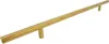 Möbelgriff Aurora 256 mm, gebürstetes Gold, Edelstahl, Produktbild-Vorschau 4