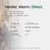 Spectrum LED Kogellamp P45 E27 Helder - 1W 100lm 2700K - Productafbeelding-voorbeeld 3