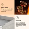 Barbecue électrique - Klarstein grillmeile 4400 - 2x2200w Voir les images du produit 5
