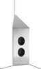 Thebo Ecksteckdose 17586/200/2C Edelstahl 2fach ST 3007-2C Produktbild-Vorschau 1
