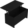 vidaXL Konferenční stolek černý 102x55,5x52,5 cm Materiál Náhled obrázku produktu 6