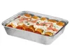 100x Alu-Menüschalen Aluschalen ungeteilt 1150 ml 227 x 177 Produktbild-Vorschau 3