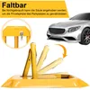 Ikodm, dissuasori per parcheggio pieghevoli, 55,5 x 46 x 32 Anteprima dell’immagine prodotto 5