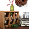 WANDREGAL "LIMA" | Mahagoni Holz, 6 Fächer | Holzregal Produktbild-Vorschau 5
