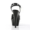 KISS-209 Damen Sandale von Pleaser, Schwarz Glanz , EU 35, Produktbild-Vorschau 4
