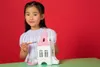 Bastelset Schloss zum Zusammenstecken, Anmalen & Bekleben, Produktbild-Vorschau 2