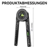 Gehrungswinkelmesser aus Aluminium mit Wasserwaage, Produktbild-Vorschau 2