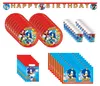 61-tlg. Sonic Party Set für Kindergeburtstag Produktbild-Vorschau 1