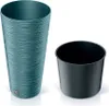 nabbi Fioriera in plastica DFRH300 30 cm - blu Anteprima dell’immagine prodotto 2