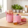 Set di 4 contenitori per muesli da portare con sé, con 3 Anteprima dell’immagine prodotto 2
