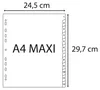 Indice A4+ PP 12 pezzi 1-12 grigio Confezione da 10 Anteprima dell’immagine prodotto 5