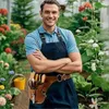 Cintura in pelle per utensili - Cintura da giardinaggio con Anteprima dell’immagine prodotto 3