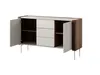 Cassettiera combinata LIA - noce / cashmere Anteprima dell’immagine prodotto 4