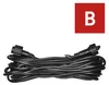 Verlängerungskabel für Verbindungsketten Profi schwarz, 10 m, Außen/Innen Produktbild-Vorschau