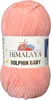 A ball of pink yarn with a label. Náhľad obrázku produktu