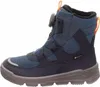 A side view of a blue children's boot. Produktbild-Vorschau