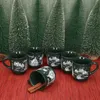 36x Glühweinbecher 0,2L grün Weihnachtslandschaft Keramik Produktbild-Vorschau 3