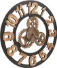 vidaXL Orologio da parete in metallo 58 cm dorato e nero Anteprima dell’immagine prodotto 3