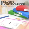 ACROPAQ 10 x Ringbuch A4 2 Ringen Rückenetiketten Produktbild-Vorschau 4