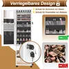 TWOLIIN Zrcadlová skříňka na šperky Úložný prostor na Náhled obrázku produktu 6