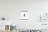 MuchoWow® Textilposter Fliege - Tiere - Vintage - Schwarz Produktbild-Vorschau 2
