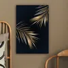 MuchoWow® - Leinwandbilder - Farne - Pflanzen - Gold, Produktbild-Vorschau 5